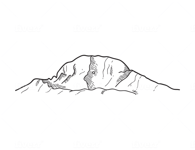 Draw Simple Black And White Line Drawing By Sanpls