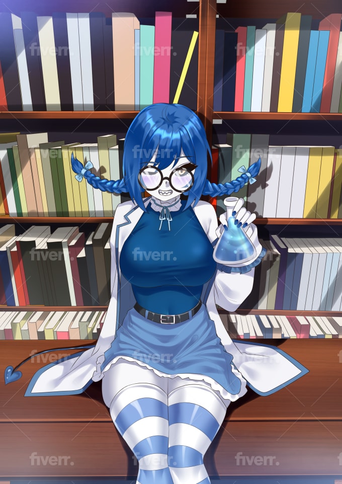If you want make amazing anime or manga illustration For Free make amazing anime or manga illustration