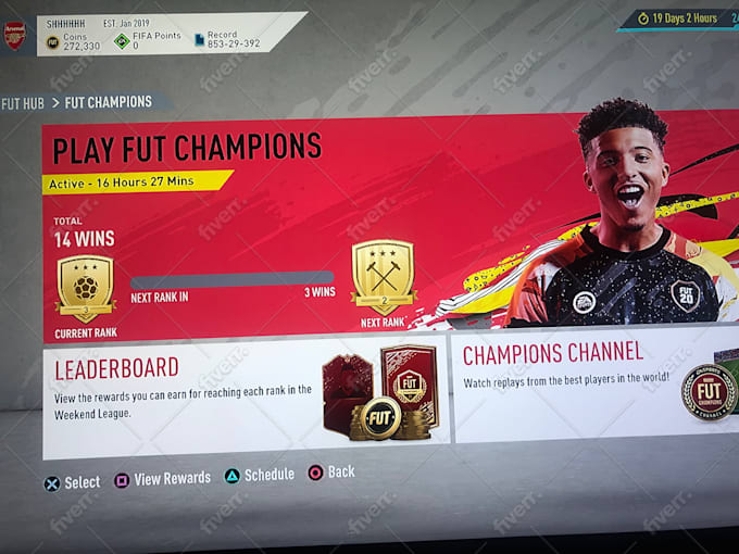 fifa 2019 weekend league