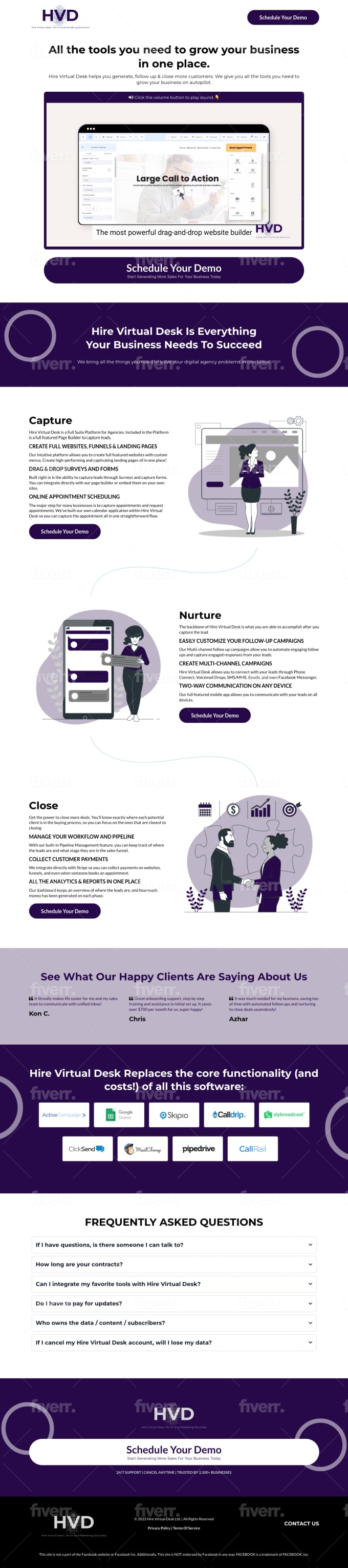 Gohighlevel sales funnel gohighlevel landing page go high level website