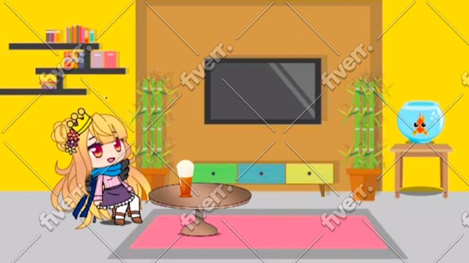 Make Gacha Life And 2d Animated Videos For Kids By Ayashaider10 Fiverr