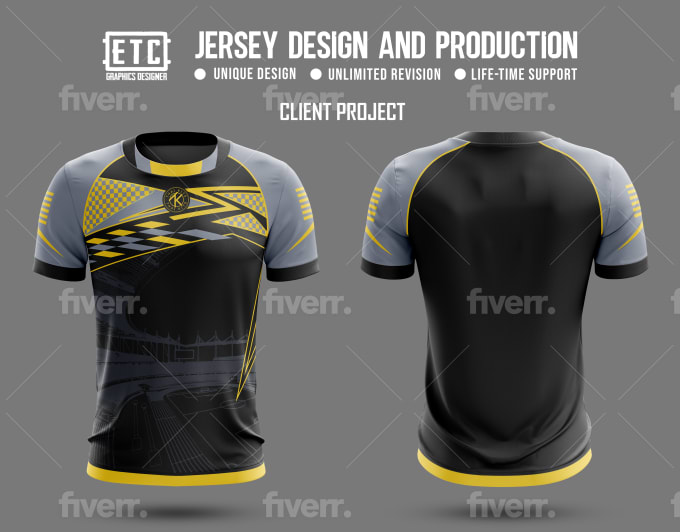 Custom Jersey Design Projects