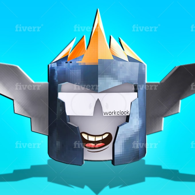 Create an avatar or icon with your character head on roblox by