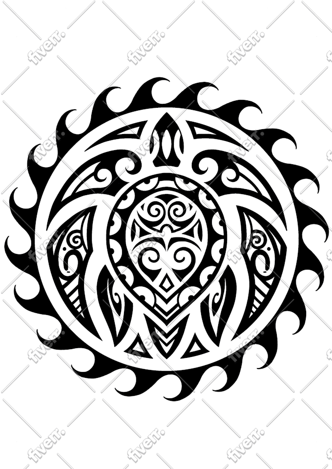 Design A Custom Polynesian Tattoo Design With Meanings By Shabara Tattoo Fiverr