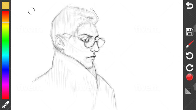 Draw Realistic Sketch Or Portrait By Pen Or Pencil By M Morozova