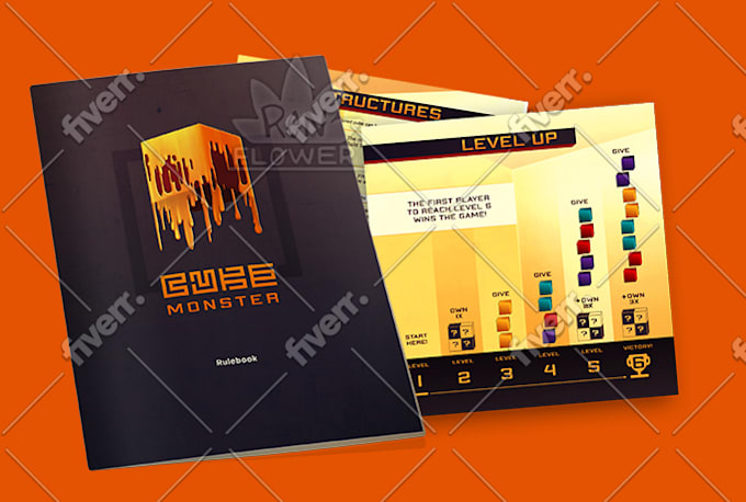 Design Your Board Game Cards And Tokens By Renflowergrapx