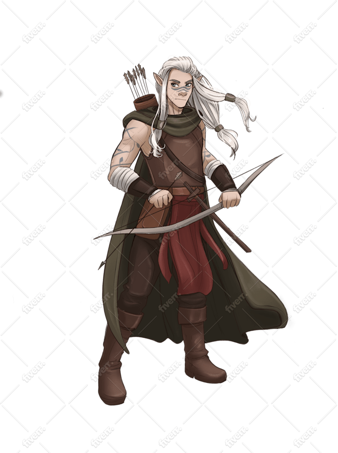 Dnd Dungeons And Dragons Inspired Fantasy Character Art By Aubreypostier