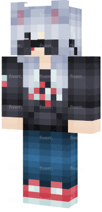 Make minecraft skins from scratch or from reference by Asaiexe