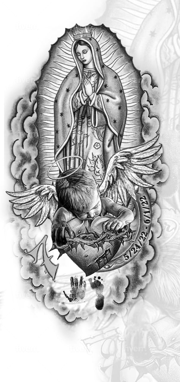 Top 76+ sketch religious tattoo designs drawings thtantai2