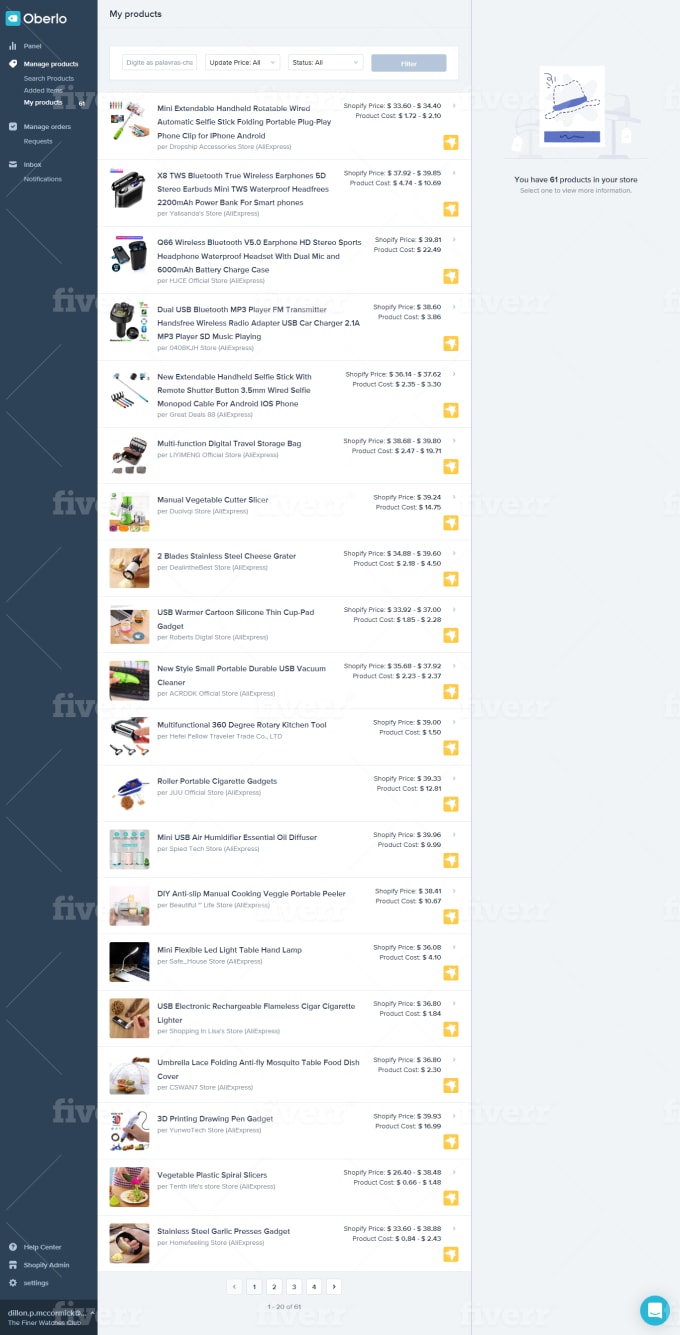 Add Product In Shopify Store Shopify Print On Demand Website By Khurramabbasi28