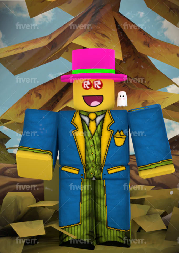 Make excellent, high quality roblox graphic designs by
