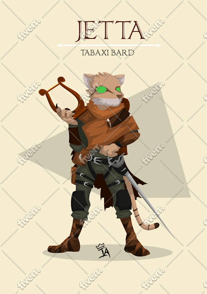 Draw Your Fantasy Rpg Character By Penandlongsword