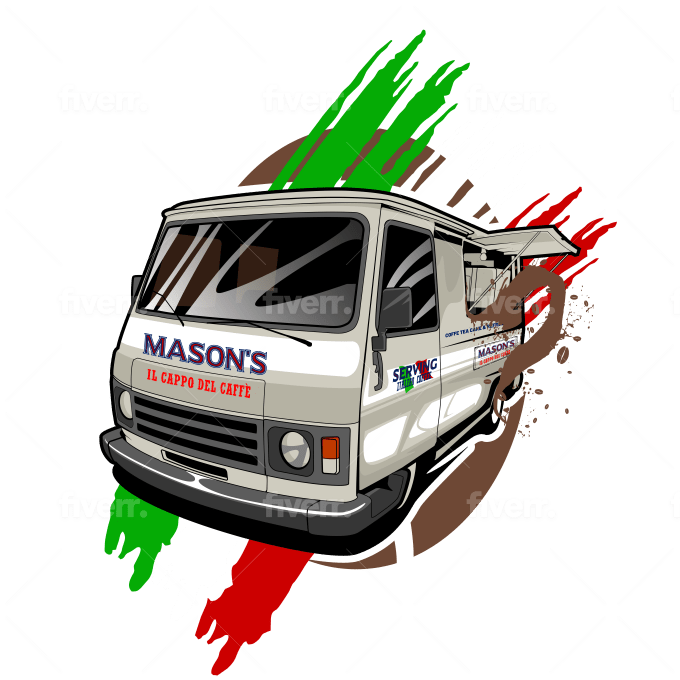 Draw Awsome Vector Your Car Illustration By Kdlzdesign