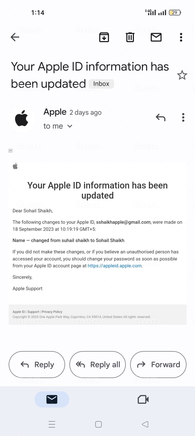 Create apple individual developer account and google account by