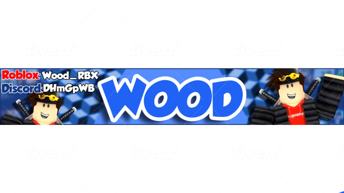 Make You A Custom Gfx Roblox Youtube Banner Or Channel Art By Pulku1 - youtube banner if you want roblox character