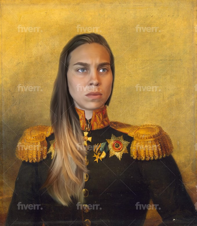 Make Your Custom Renaissance Oil Painting Portrait By Unq7arg