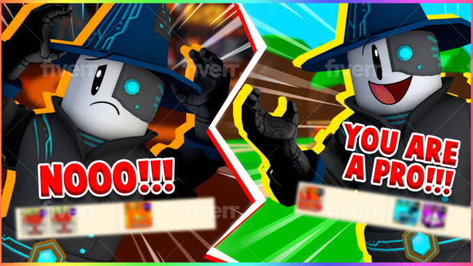 Make You A Hq Roblox Gfx For Your Game Thumbnail By Annie9007 - pro gaming roblox