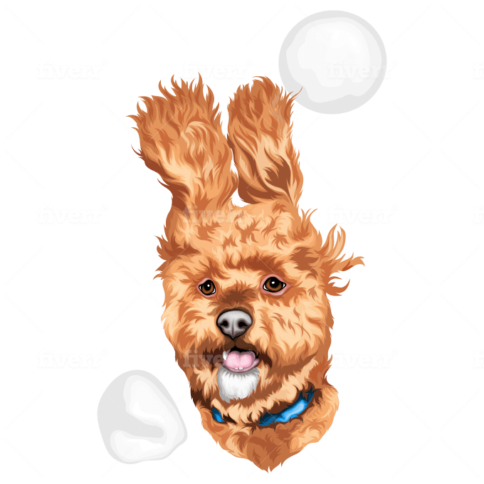 Make Your Pet Into A Vector Cartoons Or Caricatures By Javier 94