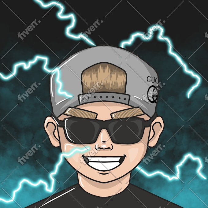 Draw You A Dope Profile Picture For Social Media By Adrianjustin Fiverr Intro *comes with new profile pic to ^any dope mascot logo^*. draw you a dope profile picture for