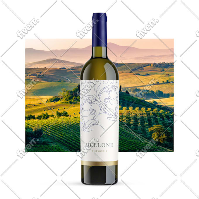 Do professional and print ready wine label design by ...