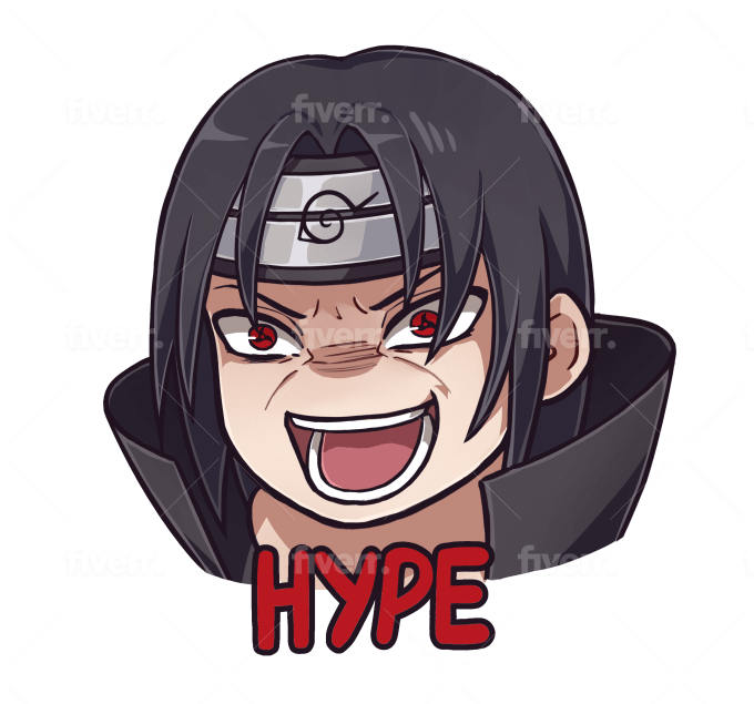 Draw Funny Anime And Chibi Twitch Emotes Chat Stickers By Miuronx