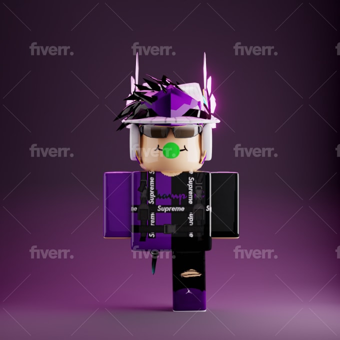 Make Cute Roblox Avatar Gift For Valentine Birthday Anniversary Friends Gf Bf By Hiezellblox Fiverr - cute purple roblox avatar
