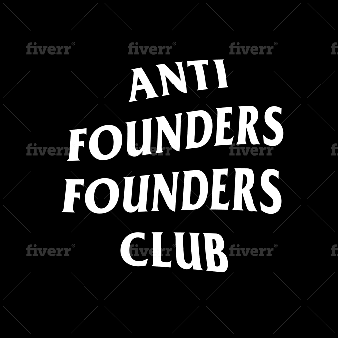 Create an anti social social club inspired logo by Showmetype | Fiverr