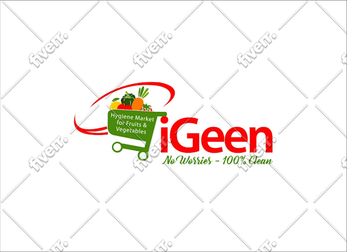 Design Grocery Shop Food Mart Super Market Fruit Shop Logo By Aystudios