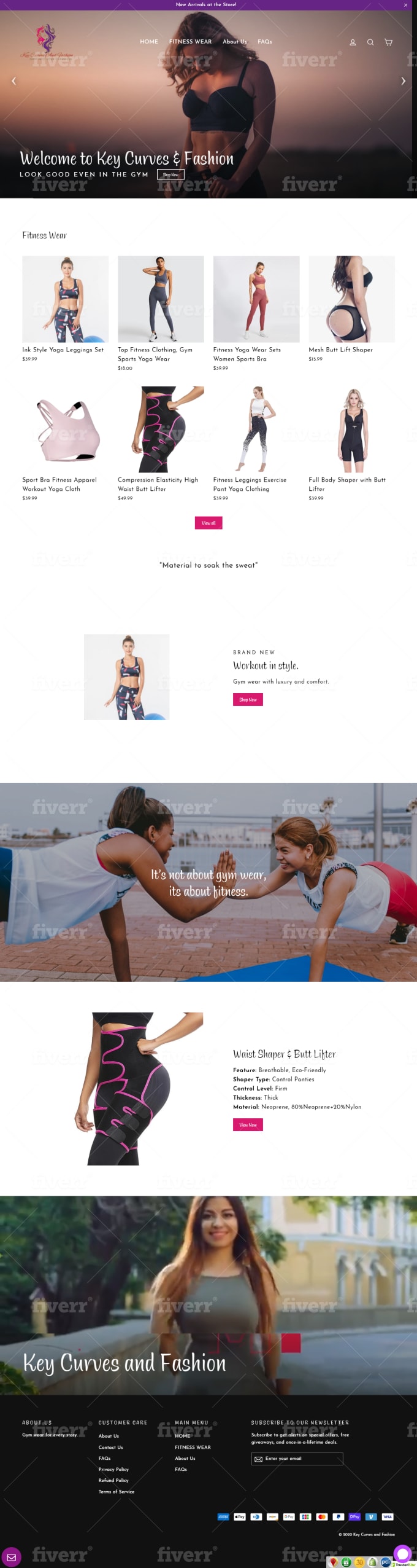 dropshipping athletic wear