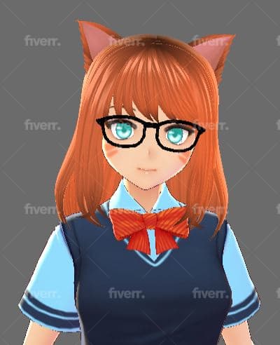 Create Vroid Character For Vtuber By Ixxxdd