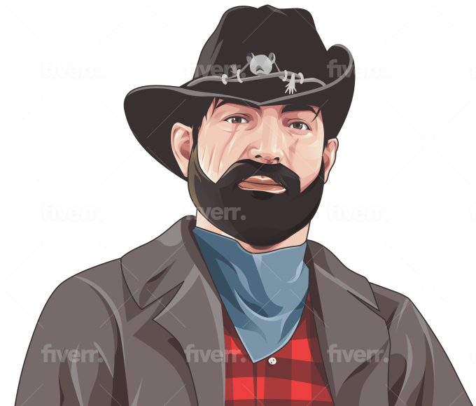 Draw Vector Cartoon Portrait From Your Photo By Ilhamerd
