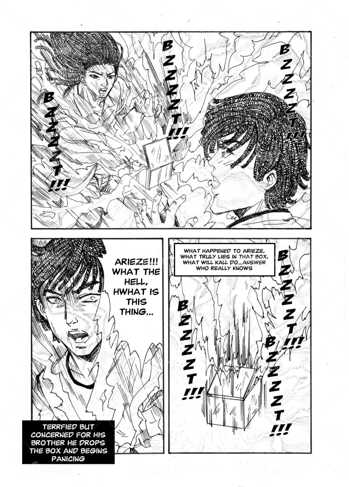 Create Awesome Comic Pages And Anime Custom Illustration By Ekobambang25 Fiverr Naruto manga, bleach manga, one piece manga, air gear manga, claymore manga, fairy tail manga, inuyasha manga, and many more. create awesome comic pages and anime custom illustration