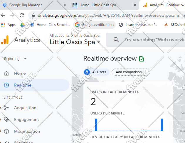 Set Up Google Tag Manager Analytics And Facebook Pixels By Seo Dataanalyst Fiverr