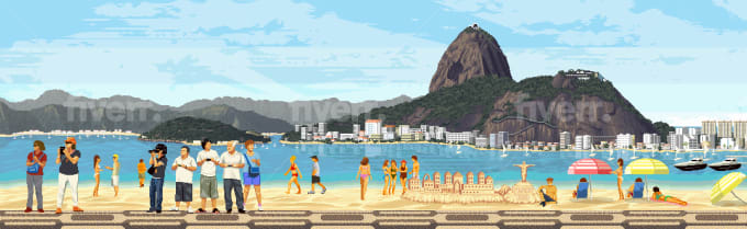 Create A Pixel Art Background And Scenery By Arveyyudi Fiverr Find and download platformer backgrounds on hipwallpaper. create a pixel art background and scenery