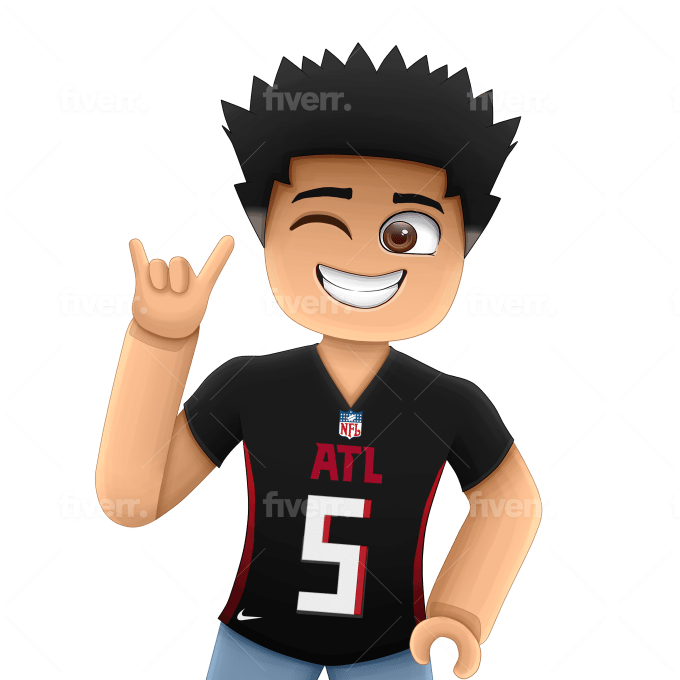Make a chibi pose avatar of your minecraft or roblox skin by Antonyg12