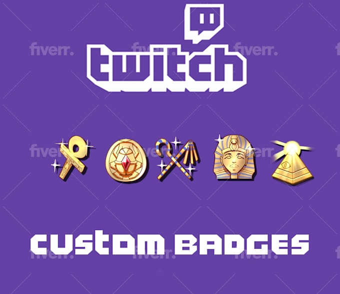 Create Custom Twitch Badges By Knightartist86