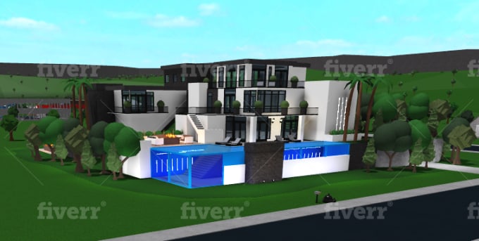 Build You A Bloxburg Modern Mansion Or House Exterior By Architxct