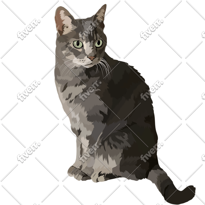 Draw Vector Illustration Your Dog Cat Or Pet 12 Hrs By Deshi Cutter