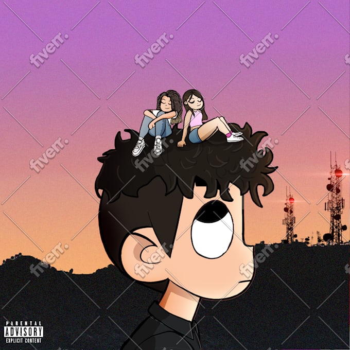 Make A Lil Uzi Vert Vs The World Type Of Artwork For You By