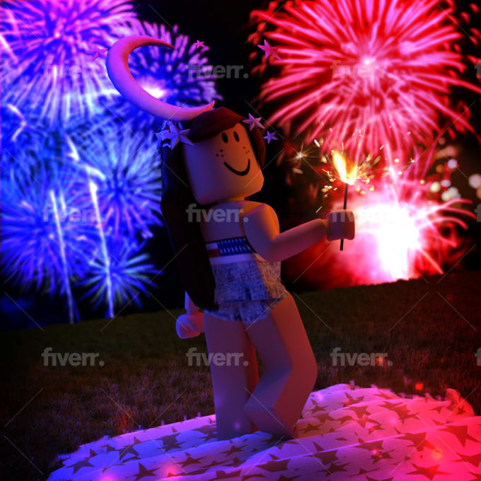 roblox fire works