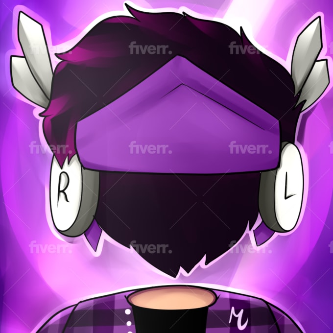 Purple Roblox Rich Boy Avatar