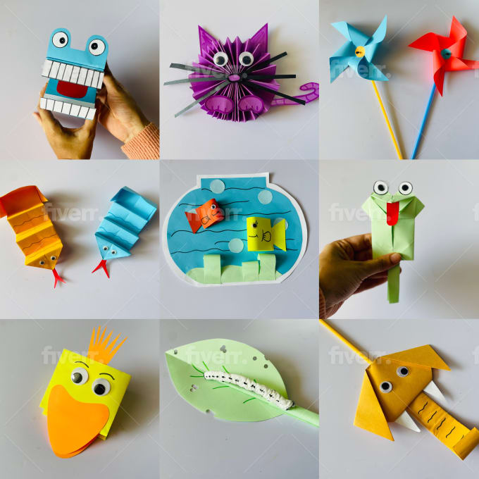 Super Cool Paper Craft Activities for Kids  DIY Paper Crafts for Kids  You'll Want to Make Too 