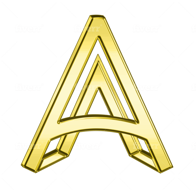 Convert Your Logo Into Elegant 3d Metallic Gold By Taverr Fiverr