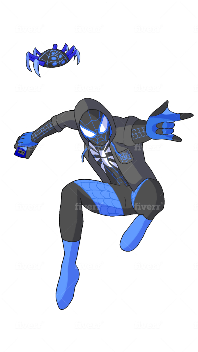 Draw you a spidersona by Cmednick