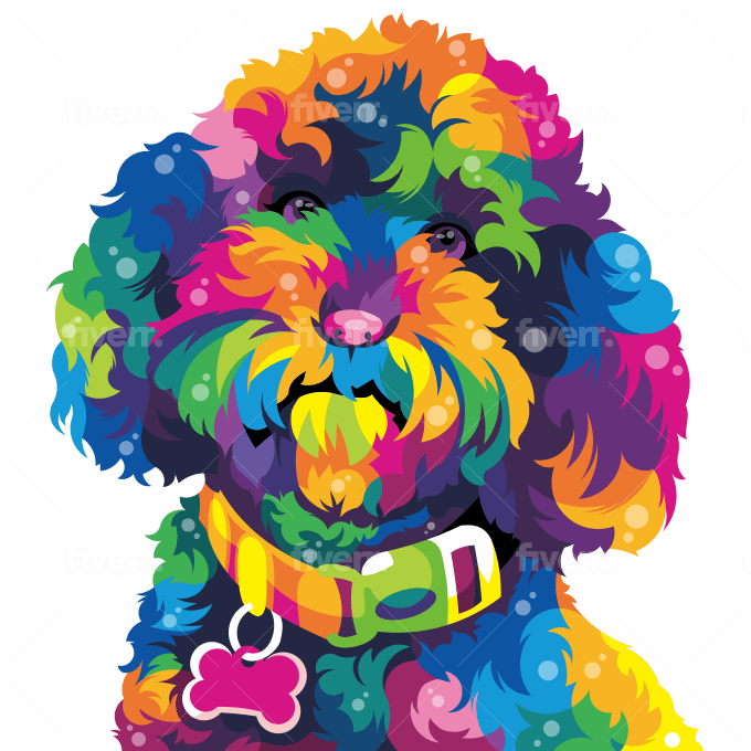 Draw Amazing Funny Pop Art Vector For Your Pets By Emer Byhq