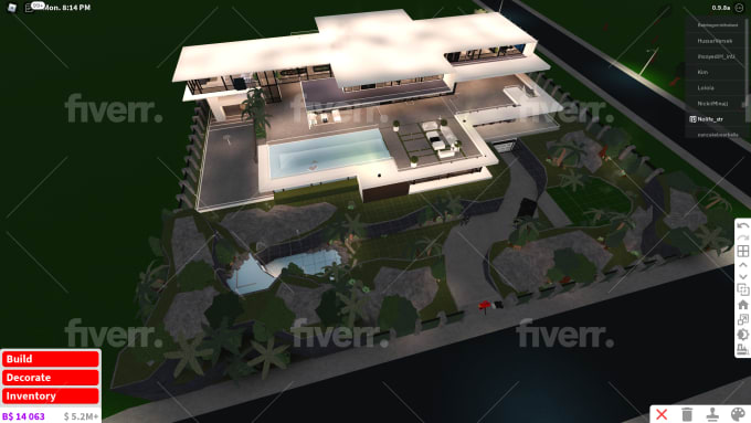 Modern Mansion exterior&layout (102k)! - - - - - #roblox #bloxburg #bl