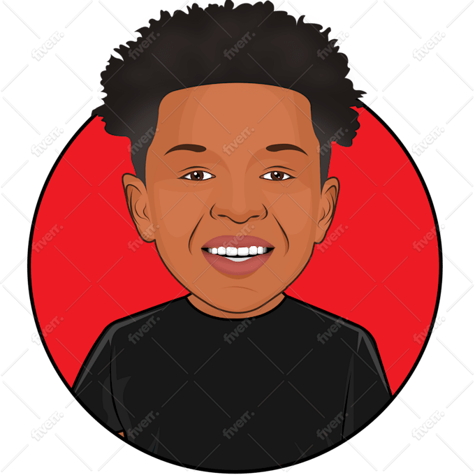 Draw Vector And Cartoon Caricature Portrait In 24 Hours By Asmamujahid1