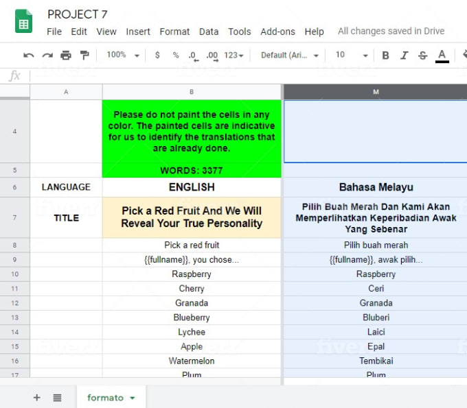 Translate English To Malay Bahasa Malaysia And Vice Versa By That Part Timer