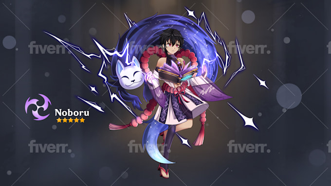Draw Your Genshin Impact Original Character By Nap Studio Fiverr Draw Your Genshin Impact Original Character By Nap Studio Fiverr