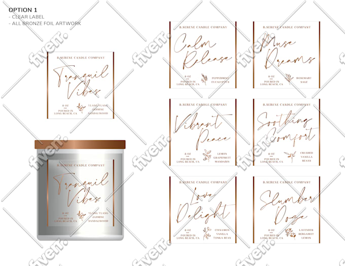 candle label maker software